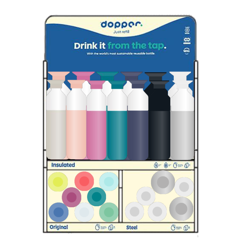 Dopper Counter Display