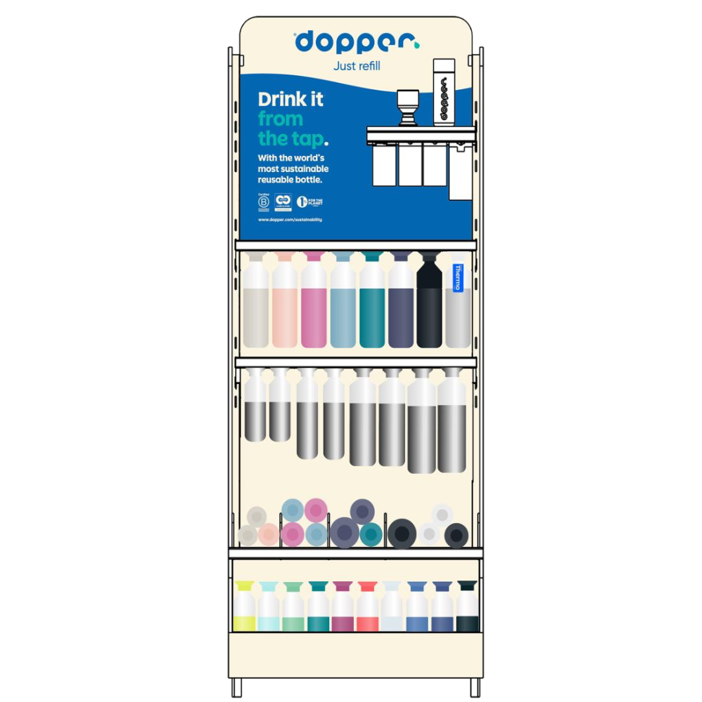 Dopper Floor Display