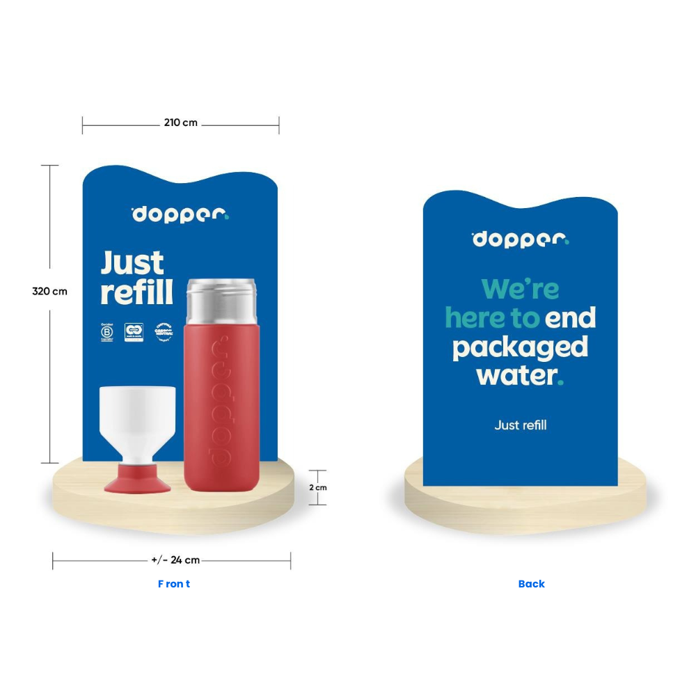 Dopper Hero Display