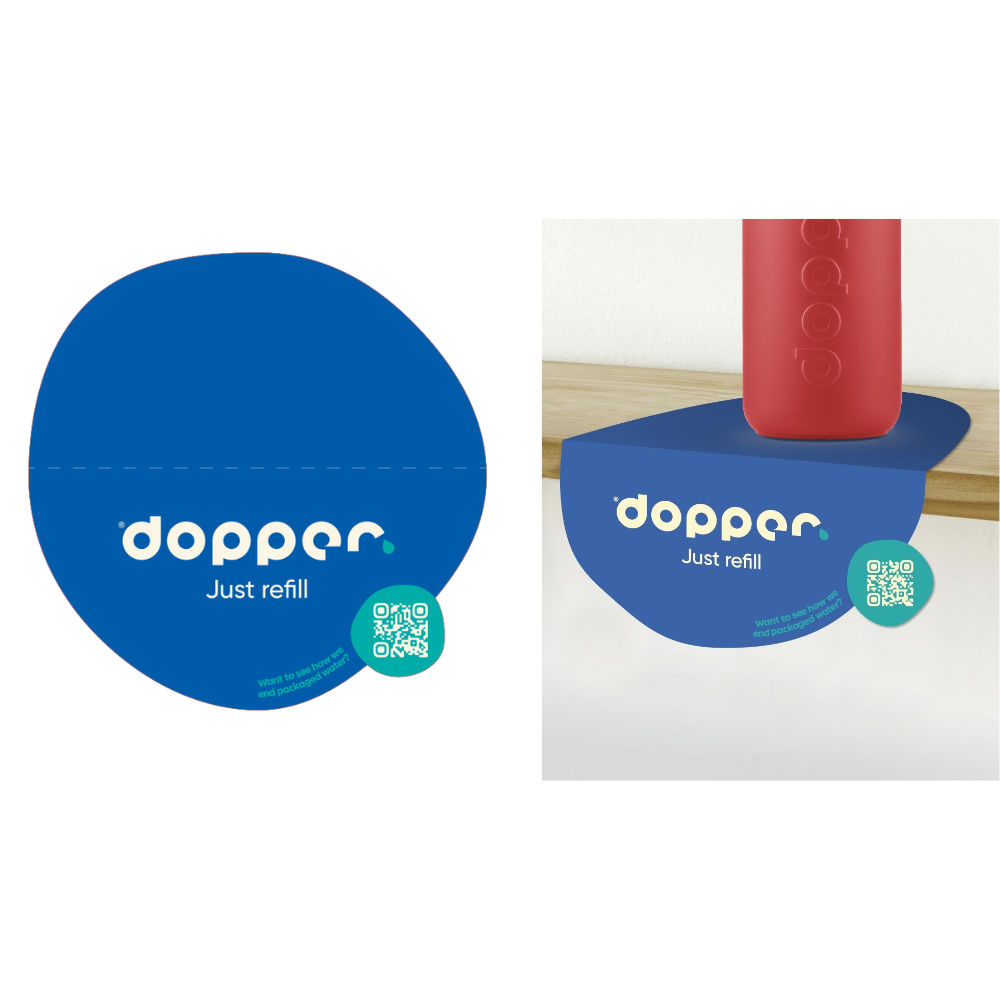Dopper Mini Shelf Sign