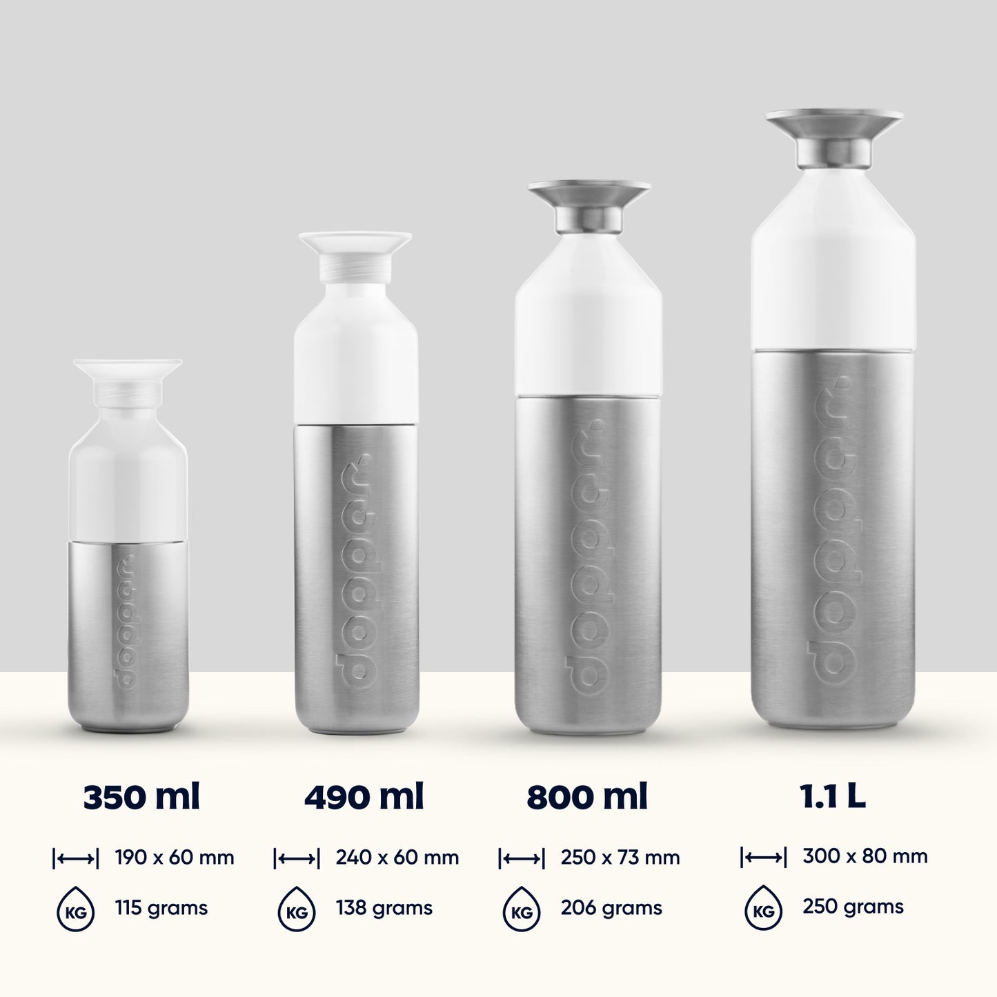 Dopper Steel (350ml)