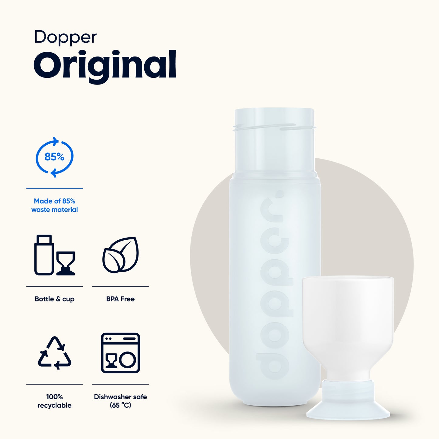 Dopper Original - Pure White