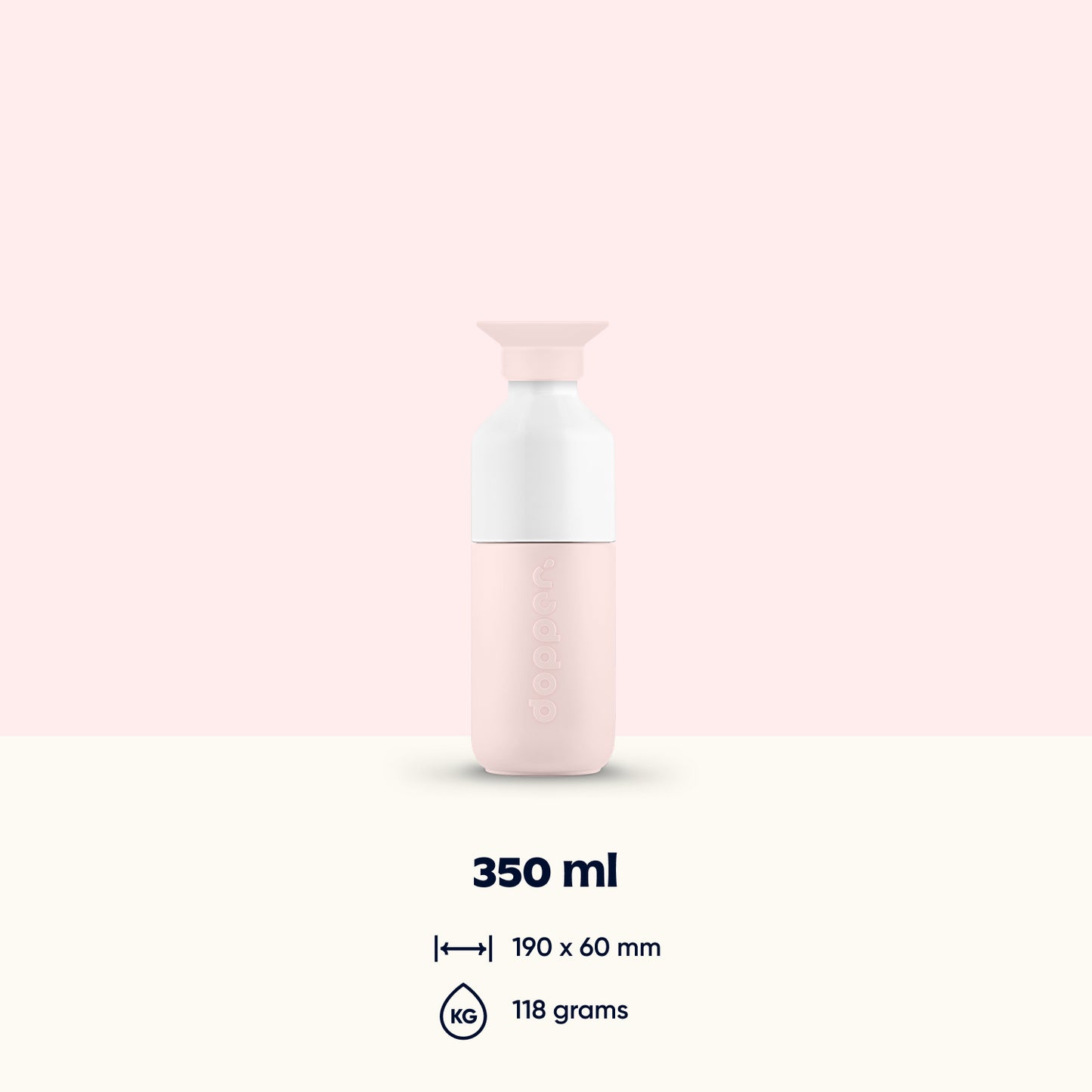 Dopper Steel (350 ml) - Soft Pink