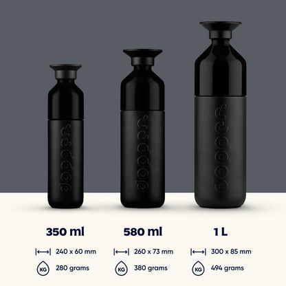 Dopper Insulated (1 L) - Blazing Black