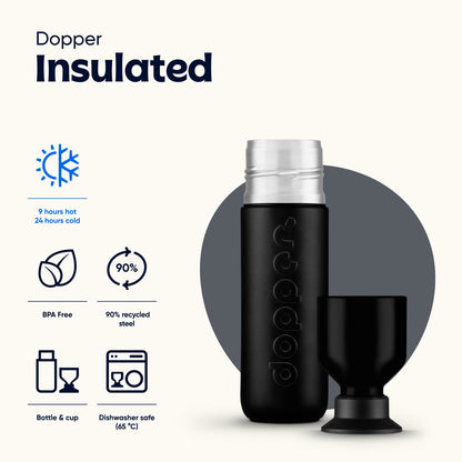 Dopper Insulated (350 ml) - Blazing Black